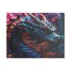 Dragon Year - Satin Canvas, Stretched