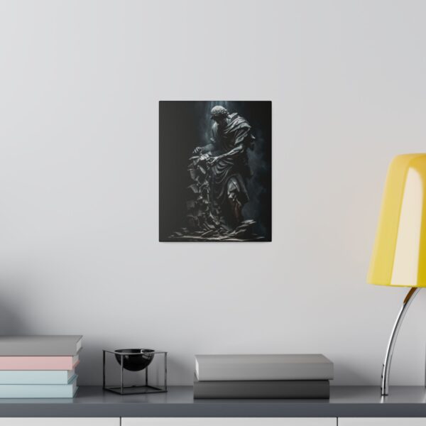 Broken Man - Matte Canvas, Stretched, 0.75"