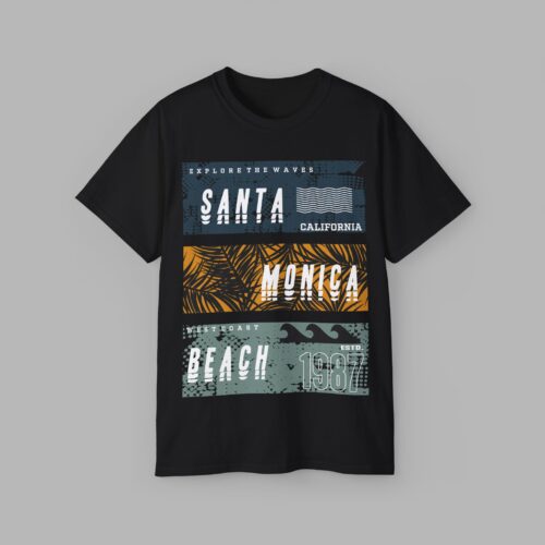 Santa Monica  - Summer Days - T-shirt